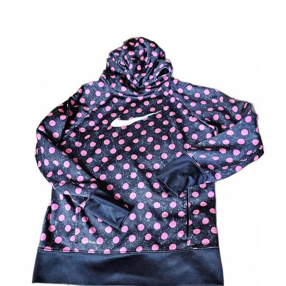 Nike Other - Nike Girl's Polka Dot Hoodie Sweatshirt
